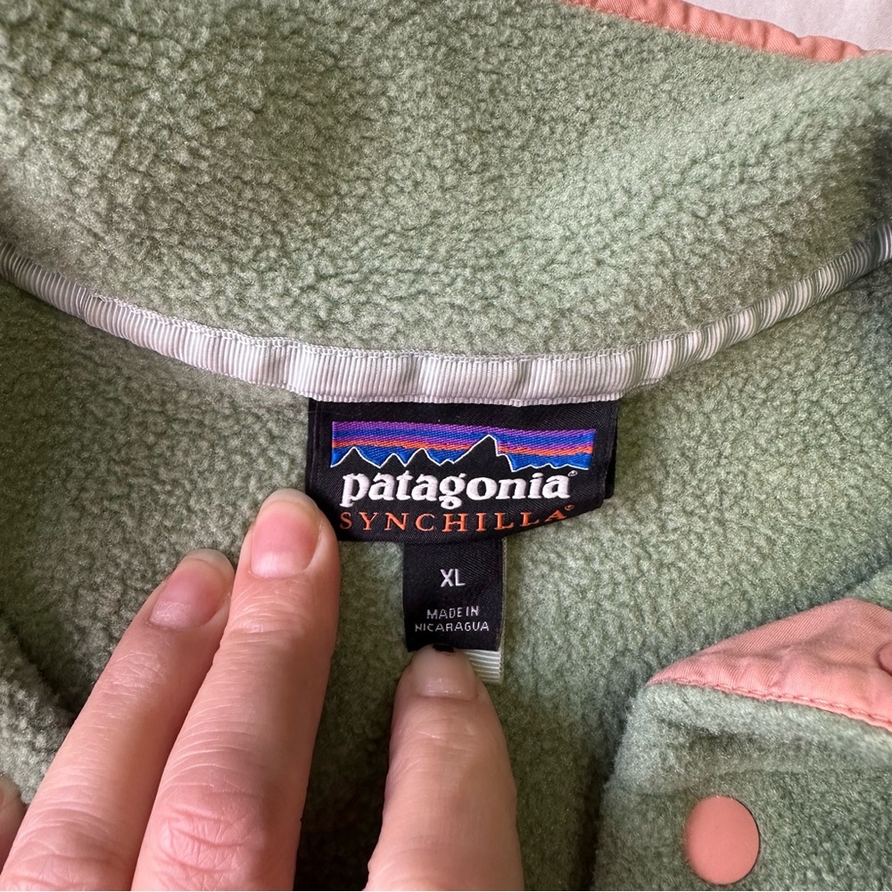Patagonia Navy Fleece Jacket
